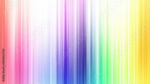 Simple rainbow background with light, vibrant colors against white, perfect for minimalist design