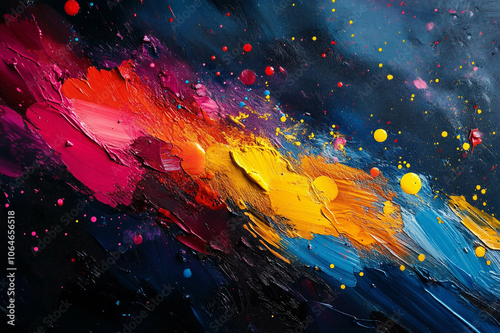 Vibrant Abstract Color Explosion Vibrant Abstract Color Explosion