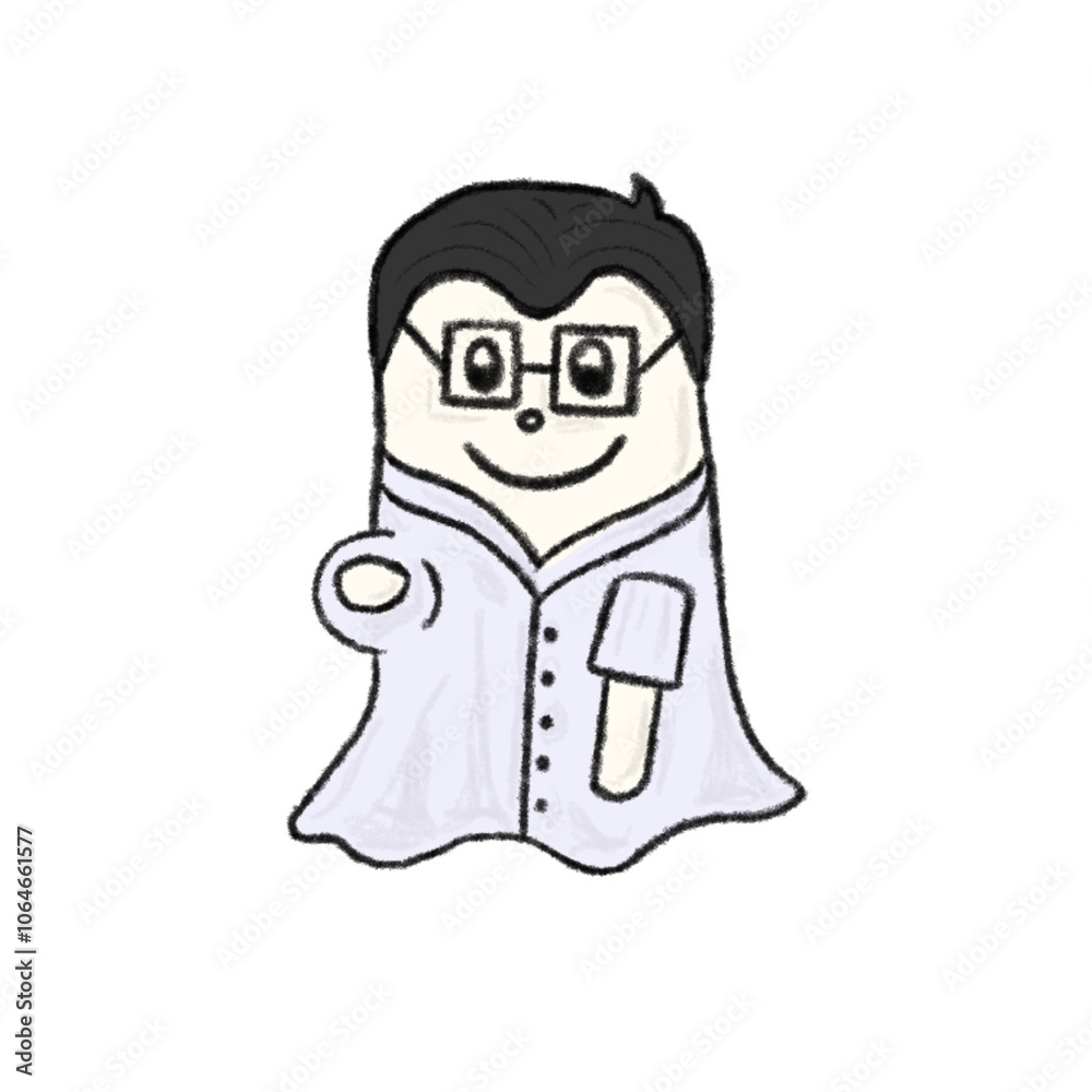 Obraz premium Cutesy Ghost 