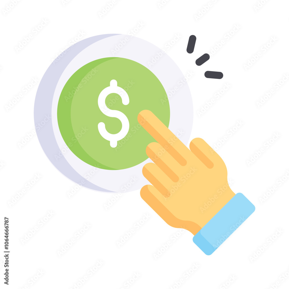 Hand holding a coin, symbolizing financial management. Hand holding a coin, symbolizing financial management.