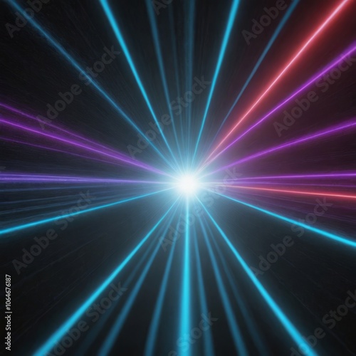 Light laser illuminated backgrounds