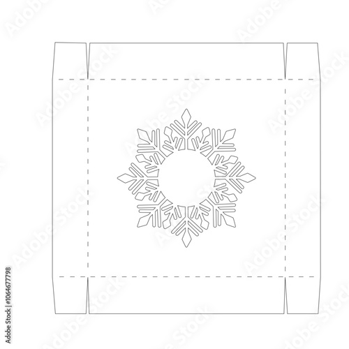 Christmas box template