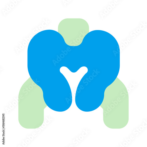 pelvis duo tone icon