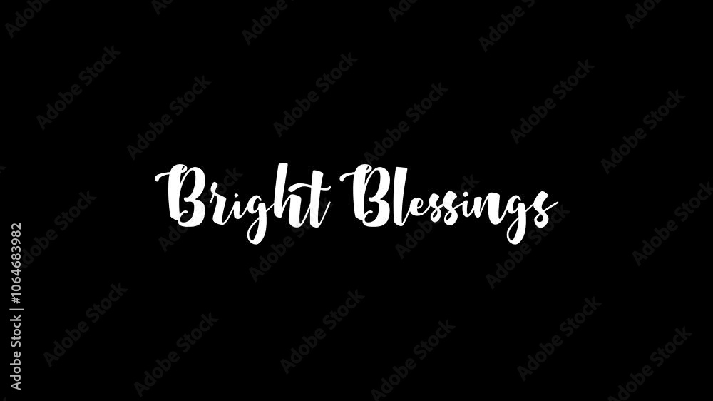 Bright Blessings Christmas Text Glitch Effect on Black background is a Design Asset Featuring Festive Text Bright Blessings Christmas Text Glitch Effect on Black background is a Design Asset Featuring Festive Text