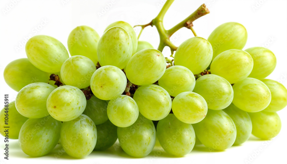 Fresh grapes isolated on white Fresh grapes isolated on white