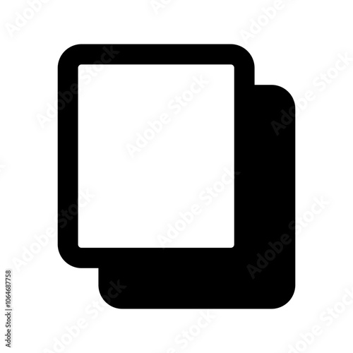 copy glyph icon