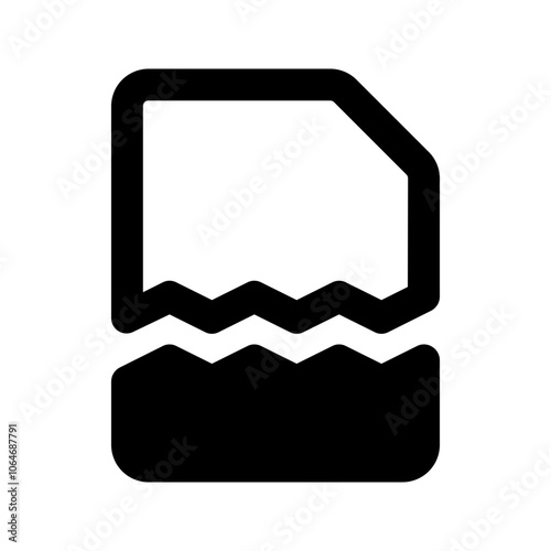 corrupted glyph icon