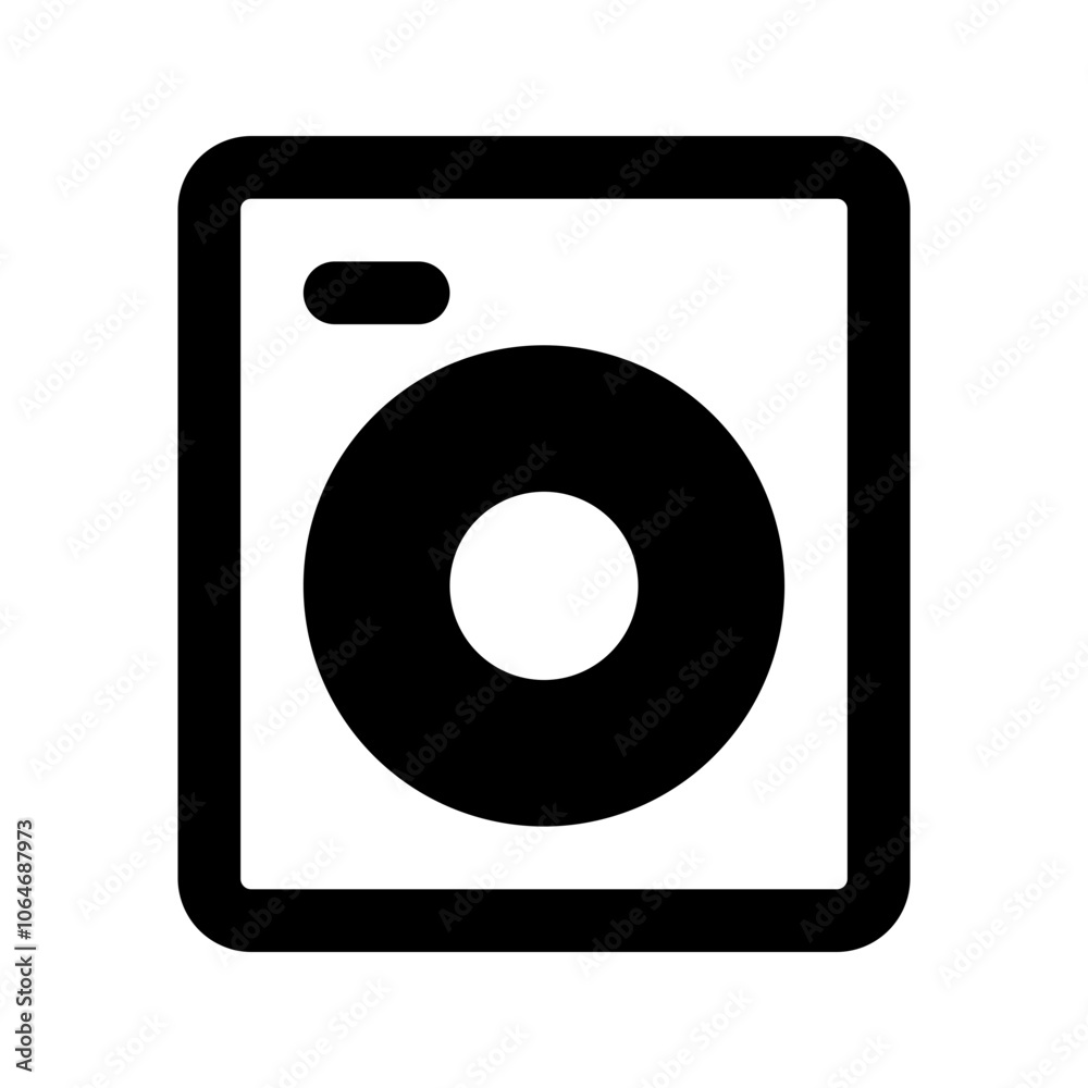 hard drive glyph icon