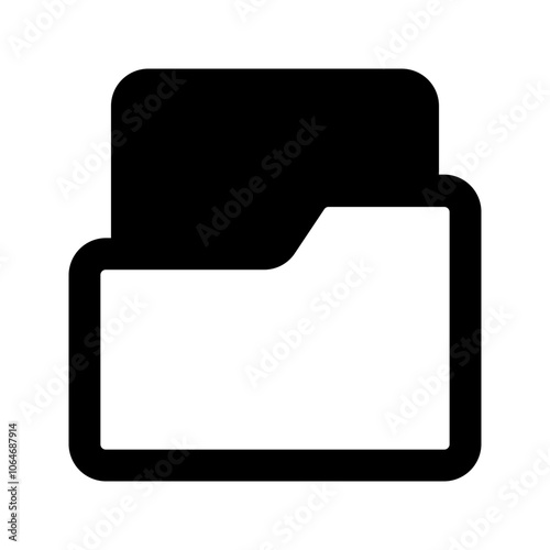 folder glyph icon