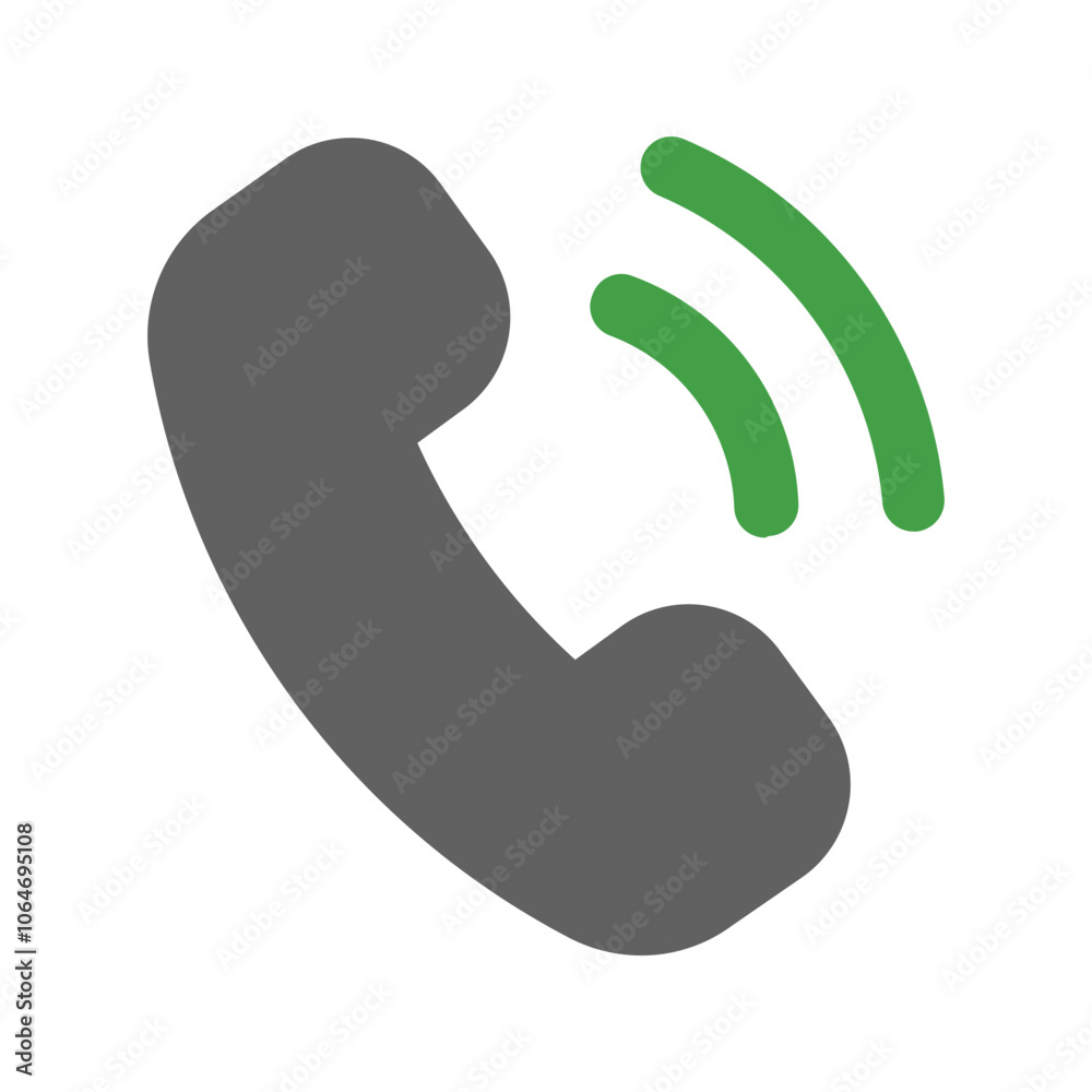 Obraz premium phone flat icon