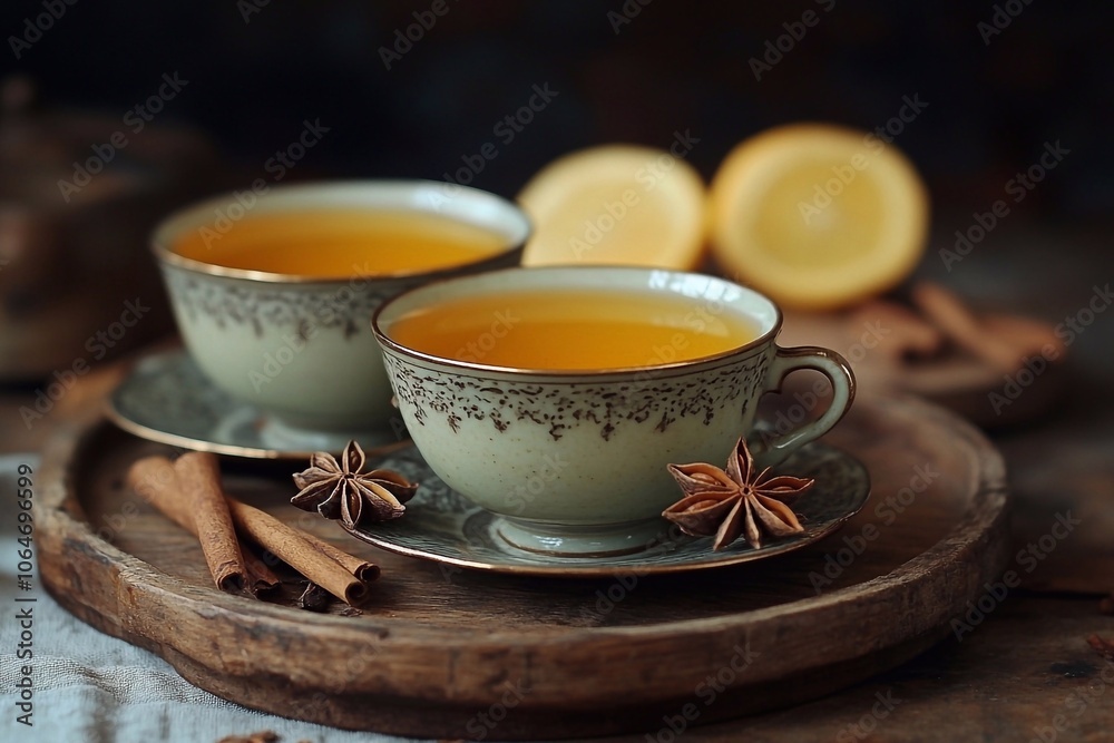 Herbal tea in earthenware: Photograph tea in antique cups or clay pots for an authentic atmosphere.
Herbal tea in earthenware: Photograph tea in antique cups or clay pots for an authentic atmosphere.