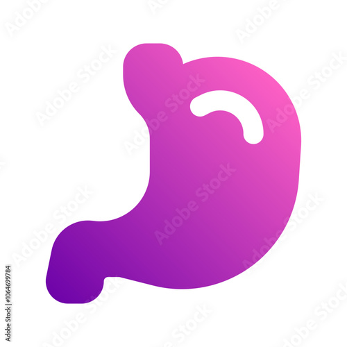 stomach gradient icon