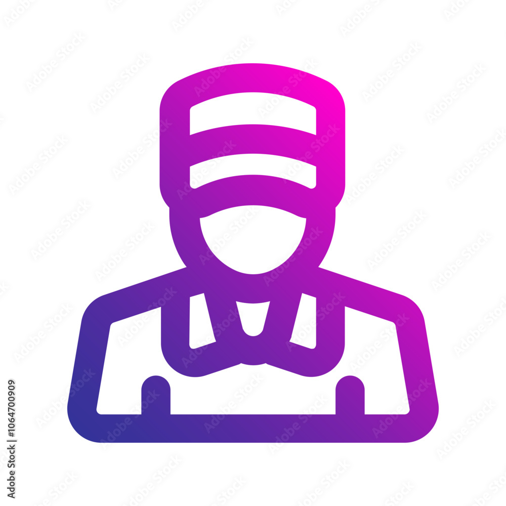 courier gradient icon courier gradient icon