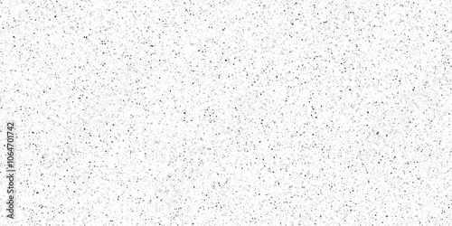 Terrazzo flooring consists of chips of marble texture. quartz surface white, black for bathroom or kitchen countertop. white paper texture background. rock stone marble backdrop textured illustration.