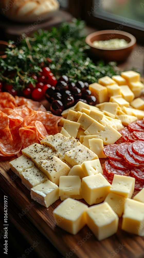 Cheese is a dairy product made by fermenting and separating water from animal milk, resulting in a rich, flavorful curd. It is believed to be healthy and a good source of protein and calcium.