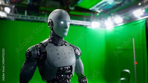 Robotic Humanoid With AI Technology