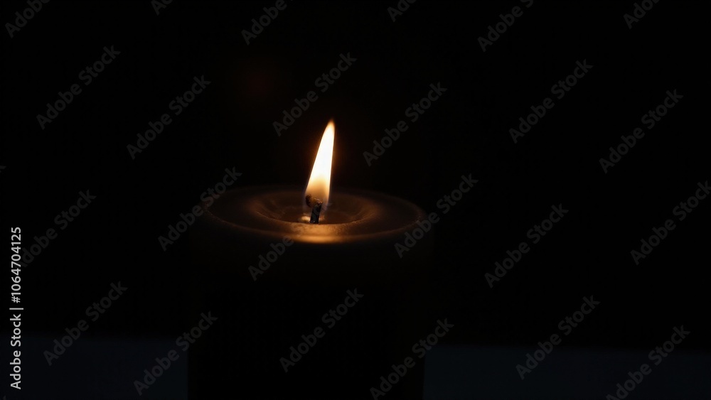 Stylish black iron candle holder with smooth lines, creating a cozy and intimate lighting experience Stylish black iron candle holder with smooth lines, creating a cozy and intimate lighting experience