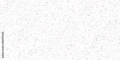 Terrazzo flooring consists of chips of marble texture. quartz surface white, black for bathroom or kitchen countertop. white paper texture background. rock stone marble backdrop textured illustration.