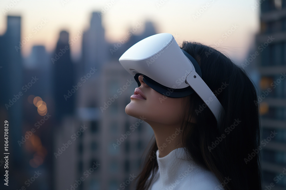 Futuristic City Experience with Virtual Reality Futuristic City Experience with Virtual Reality