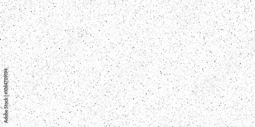 Terrazzo flooring consists of chips of marble texture. quartz surface white, black for bathroom or kitchen countertop. white paper texture background. rock stone marble backdrop textured illustration.