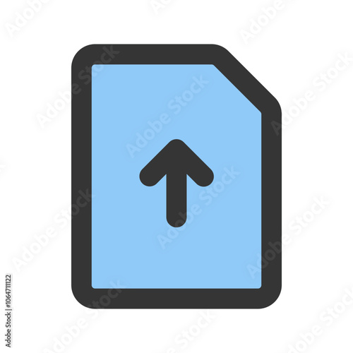 file upload outline fill icon