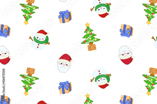 クリスマスラッピング柄⑤
