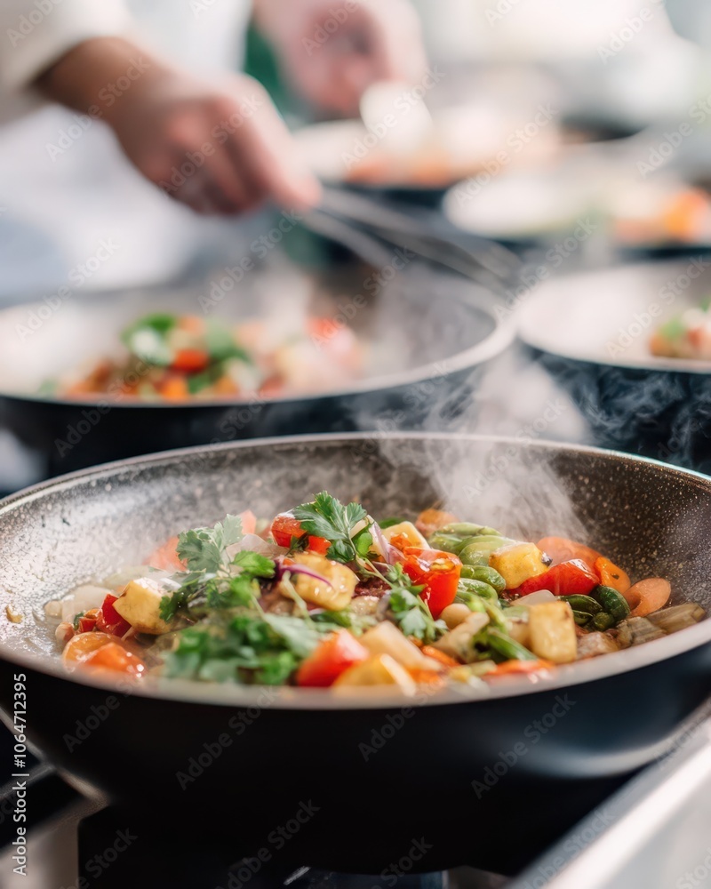 Bespoke gourmet dish showcasing complex slow-cooked flavors, elegantly presented for a culinary masterpiece. Bespoke gourmet dish showcasing complex slow-cooked flavors, elegantly presented for a culinary masterpiece.