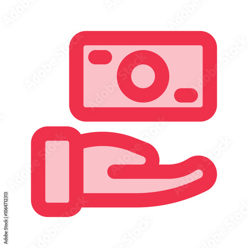 cash on delivery outline fill icon