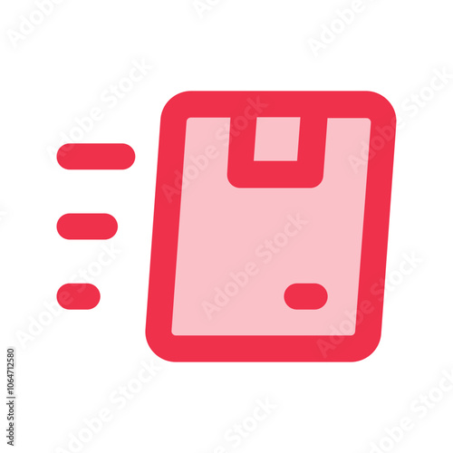 fast delivery outline fill icon