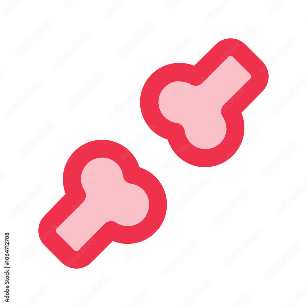 joint outline fill icon