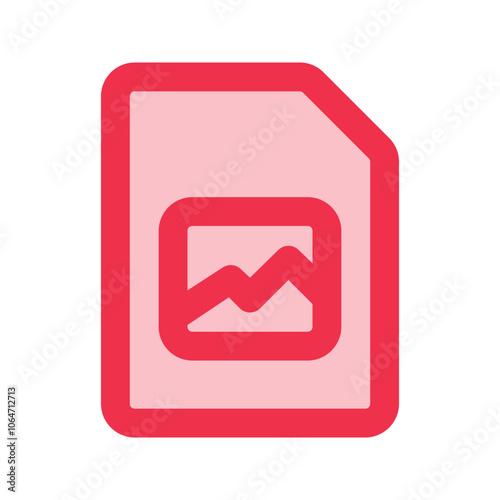 image outline fill icon