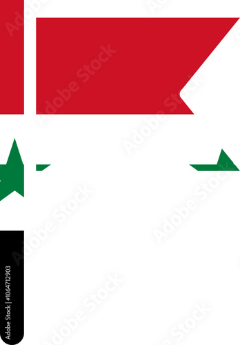 Syria Flag Crisp Icon