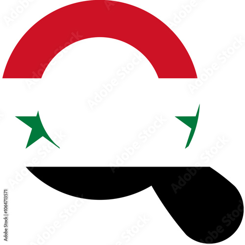 Search Icon Of Syria Flag