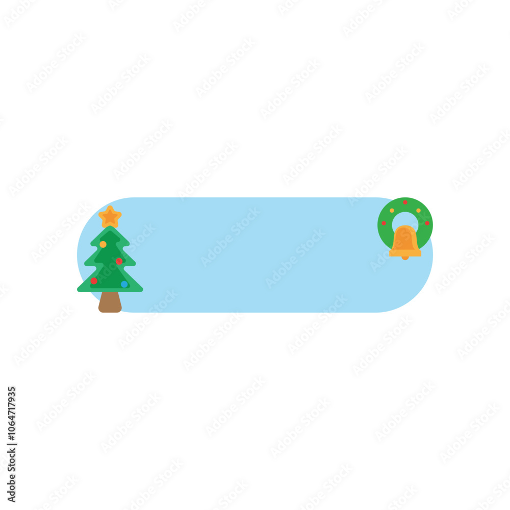 Fototapeta premium Winter Text Box