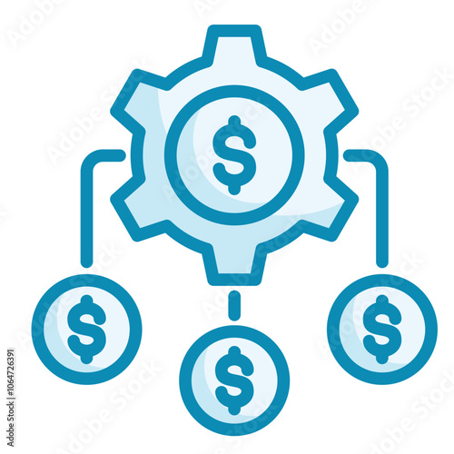 Capital Structure Icon