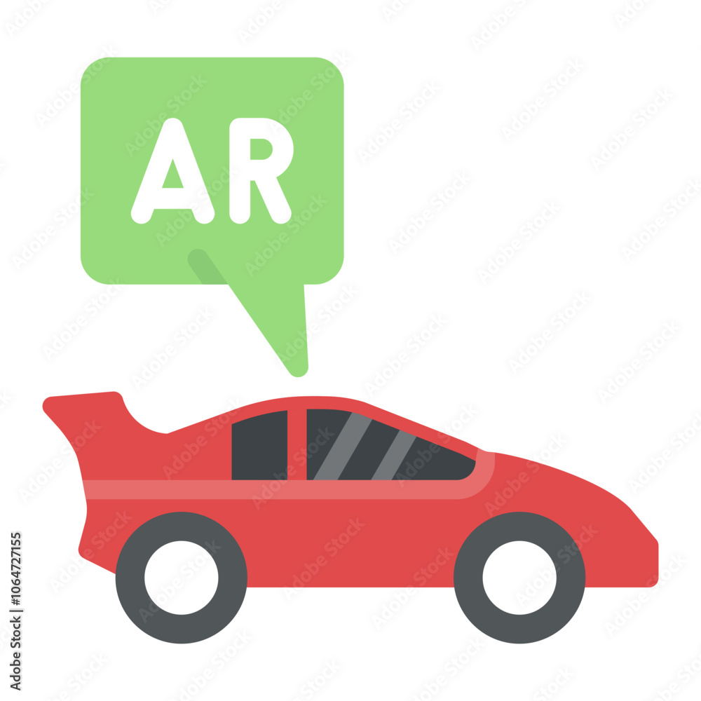 Ar Racing icon vector image. Can be used for Augmented Reality. Ar Racing icon vector image. Can be used for Augmented Reality.