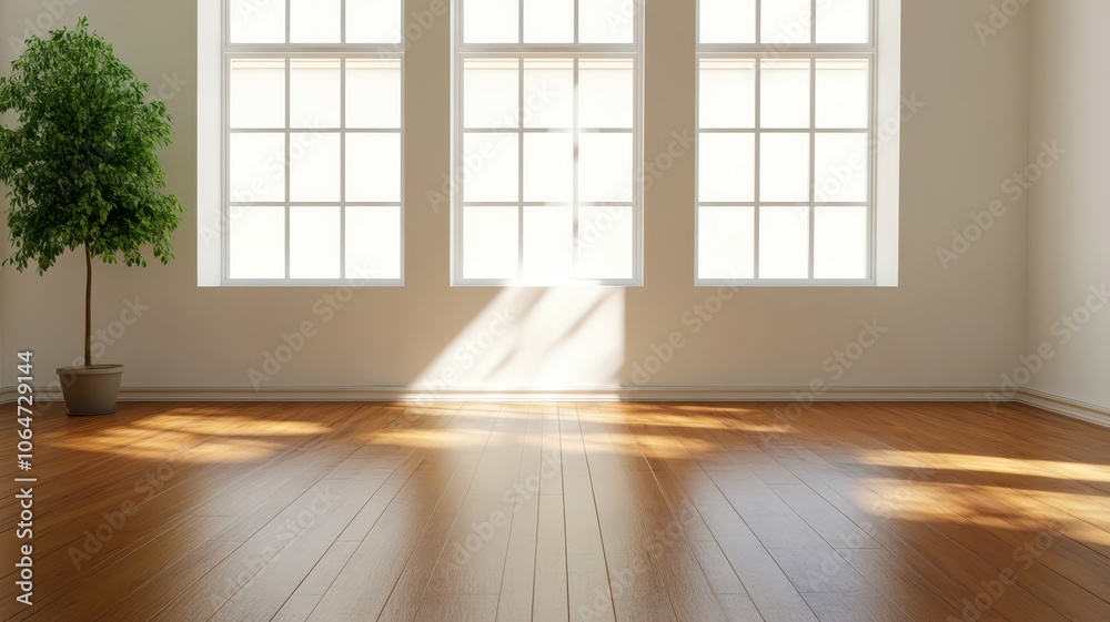 Opulent wide room bathed in sunlight, creating a serene atmosphere of vast stillness and elegance. Opulent wide room bathed in sunlight, creating a serene atmosphere of vast stillness and elegance.