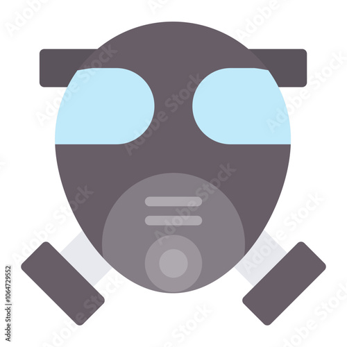 Respiratory Mask icon vector image. Can be used for Infectious Diseases.