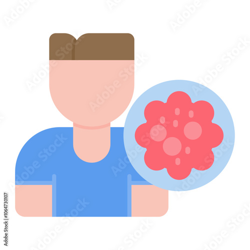 Oncologist icon vector image. Can be used for Chemotherapy.