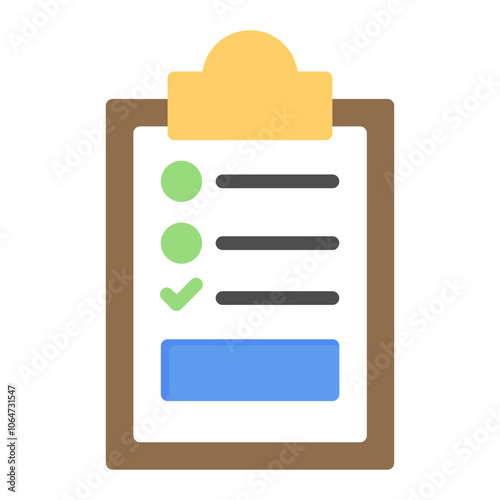 Clipboard icon vector image. Can be used for Rugby.