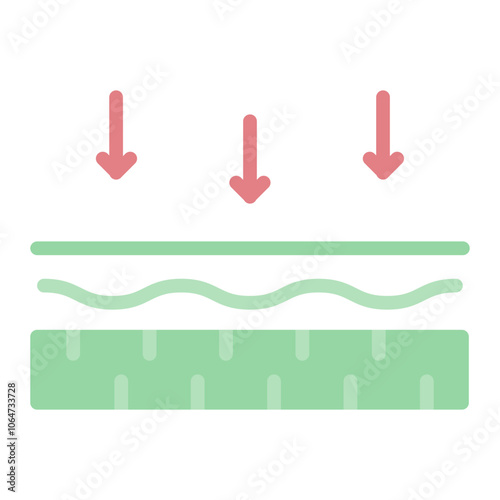 Membrane icon vector image. Can be used for Fabric Features.