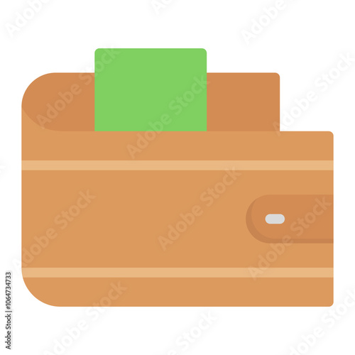 Wallet icon vector image. Can be used for Supermarket.
