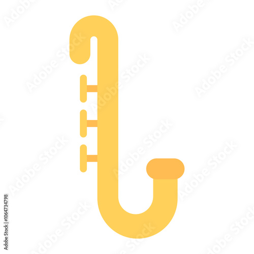Blues icon vector image. Can be used for Instrument.