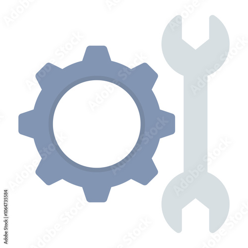 Maintenance icon vector image. Can be used for Manufacturing.