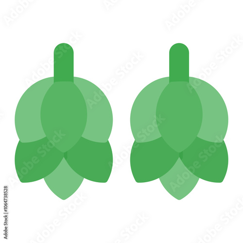 Hops icon vector image. Can be used for Oktoberfest. photo