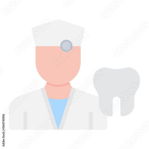 Dentist icon vector image. Can be used for Diversity.