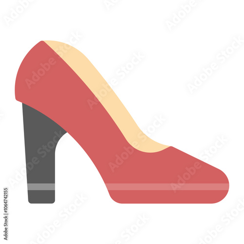 Heel icon vector image. Can be used for Luxury.