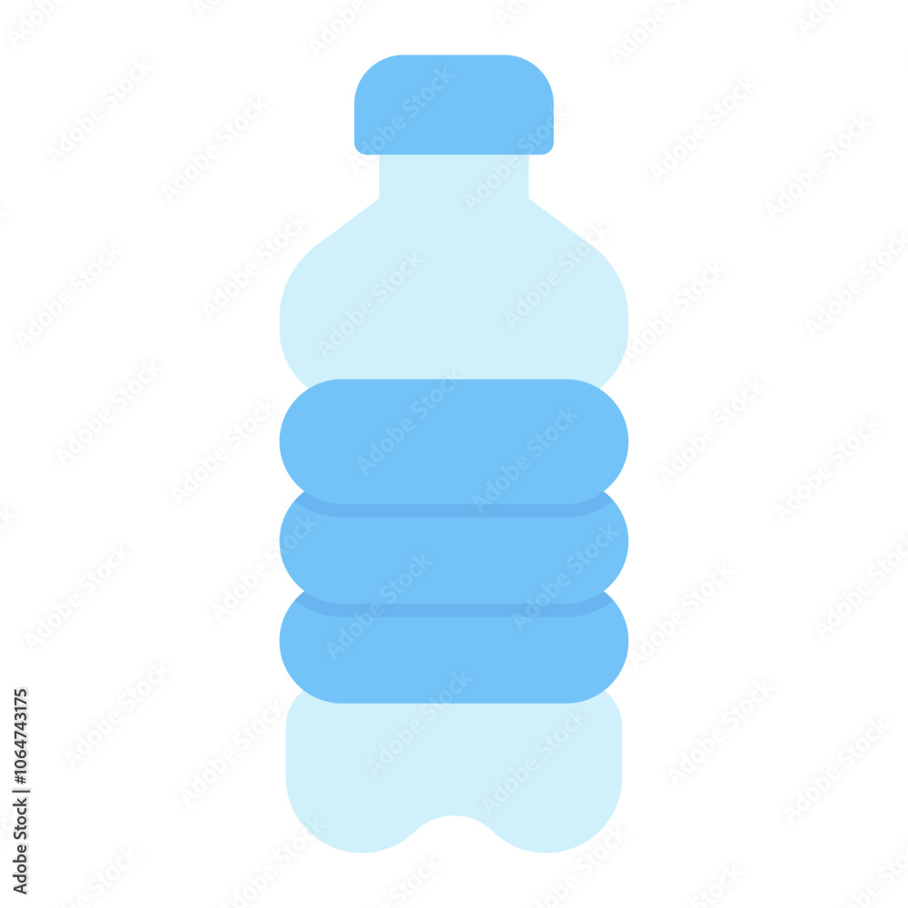 Water Bottle icon vector image. Can be used for Volleyball. Water Bottle icon vector image. Can be used for Volleyball.