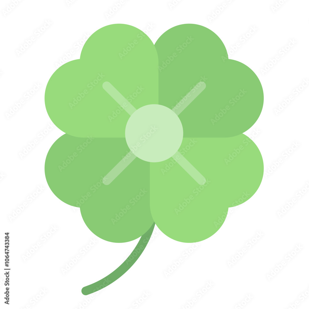 Clover icon vector image. Can be used for Casino. Clover icon vector image. Can be used for Casino.