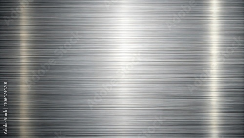 Brushed metal texture with visible horizontal lines, metallic, industrial, shiny, background, steel, silver, texture, stainless